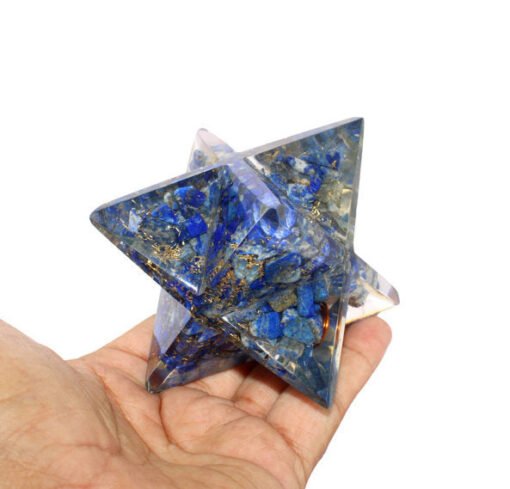 能量奥罡系列~进口大尺寸青金石奥罡-奥罡-梅尔卡巴星：圖片 2