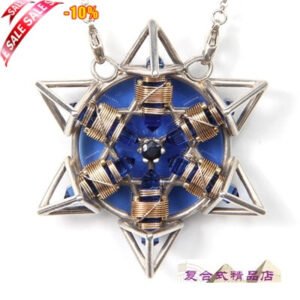 能量疗愈系列~美国原装星空能量吊坠18【六芒星宇宙设计+疗愈身心+提升能量】