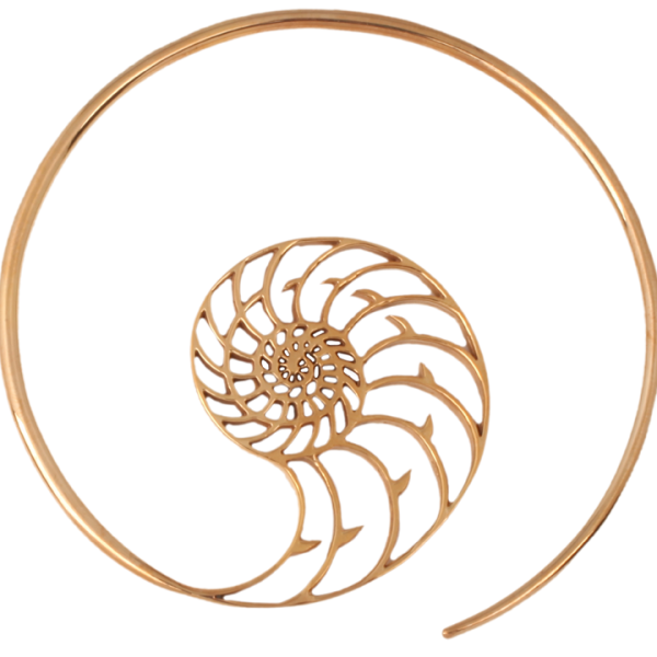 美国玛雅永恒耳环(一对)【灵感来自海洋的力量,带上永恒的感激:圖片 2