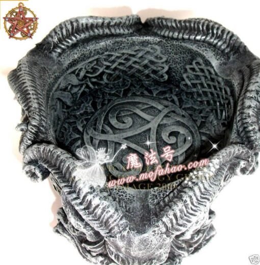 能量雕像系列~*进口希腊潘神雕像烟灰缸 WICCA魔法 神圣摆件净化能量：圖片 5