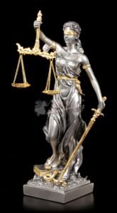 能量雕像系列~*进口正义女神青铜镀金雕像神圣摆件公平 正直 正能量 刚正不阿