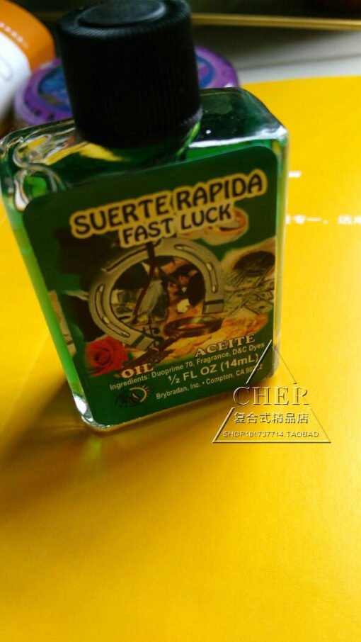 美国神秘魔法油 -偏财运、好运 [Oil Fast Luck]吸引偏财好运：圖片 2