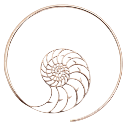 美国玛雅永恒耳环(一对)【灵感来自海洋的力量,带上永恒的感激:圖片 4